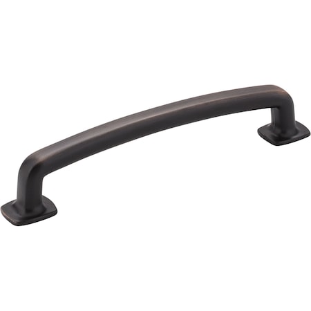 Jeffrey Alexander 128 mm Center-to-Center Brushed Oil Rubbed Bronze Belcastel 1 Cabinet Pull MO6373-128DBAC